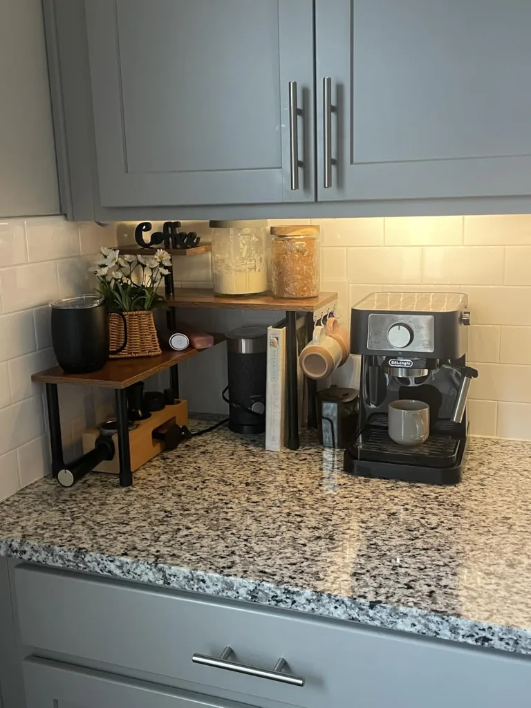 Countertop Organizer For A Clean And Clutter-Free Kitchen Design - How to Make Your Kitchen Look Expensive on a Budget