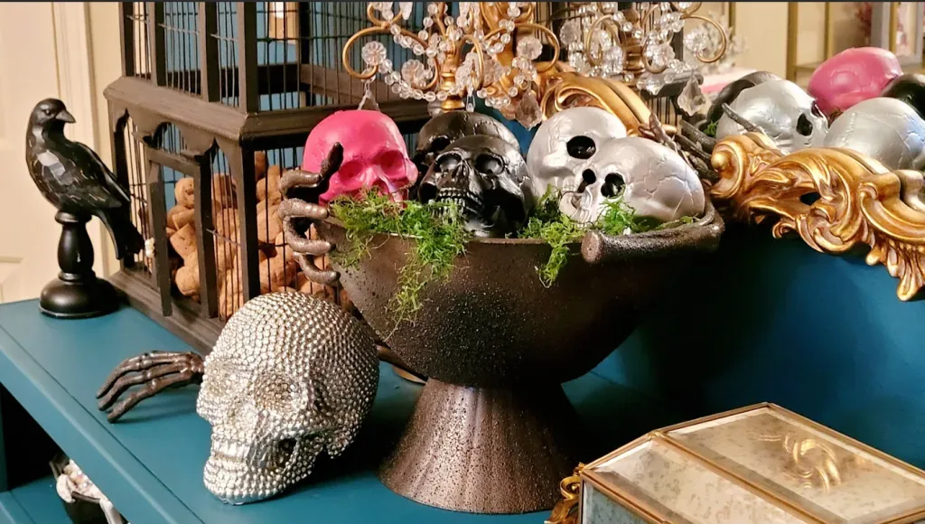 How to DIY Grandin Road Luxury Halloween Decor for Less - The Ultimate Halloween Decoration Timeline And When to Actually Start
