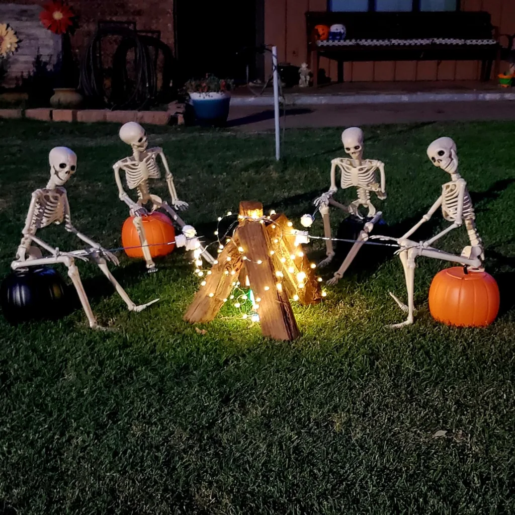 Amazon Halloween Skeleton Inspiration For Stylish Seasonal Outdoor Decorating - Skeleton Decor Ideas - The Ultimate Halloween Decoration Timeline And When to Actually Start