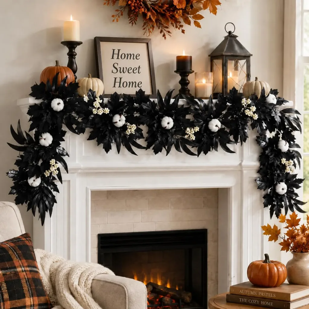 Halloween Garland Ideas For A Stylish Halloween - The Ultimate Halloween Decoration Timeline And When to Actually Start