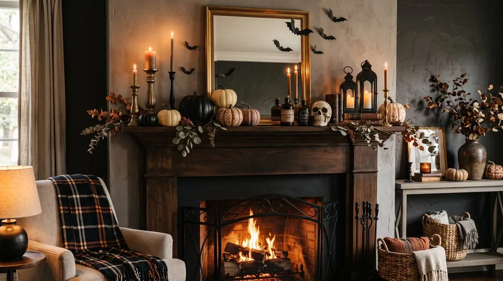 Budget Traditional Halloween decor at home