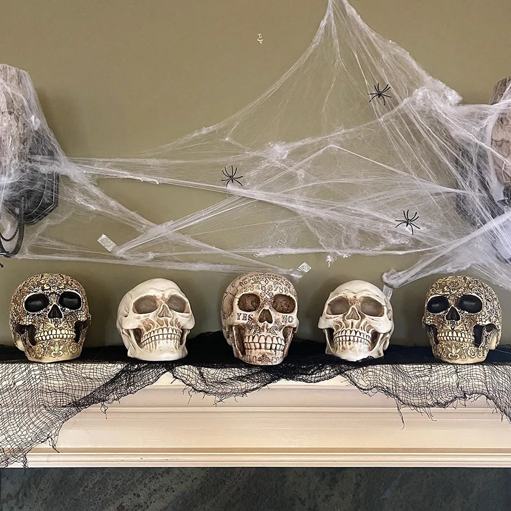 Skeleton Skull Halloween Decor Ideas For A Spooky And Stylish Home - Beautiful Ways to Use Skeletons in Your Halloween Decor