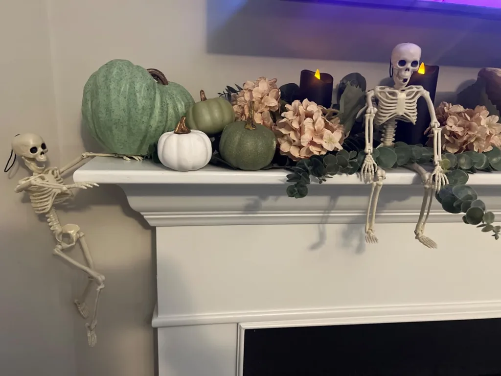Amazon - Skeleton Decor Inspiration For A Modern Halloween Aesthetic - Beautiful Ways to Use Skeletons in Your Halloween Decor