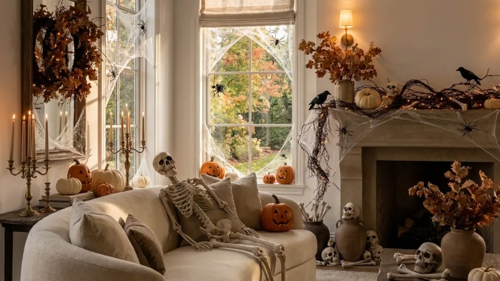 How to Style Halloween Decor You Already Own in a Completely New Way