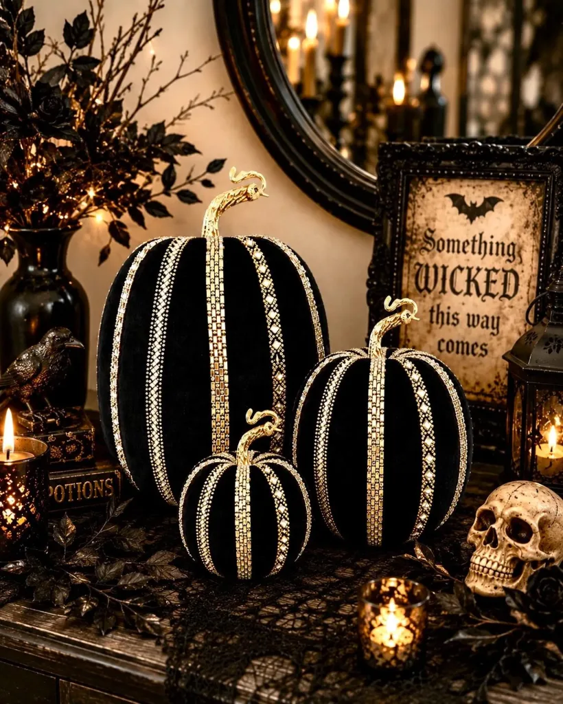 Designer-Inspired Halloween Decor For Less - How to Style Halloween Decor You Already Own in a Completely New Way