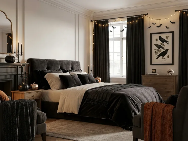 Luxury Halloween Decor For Less With Affordable Finds - How to Style Halloween Decor You Already Own in a Completely New Way