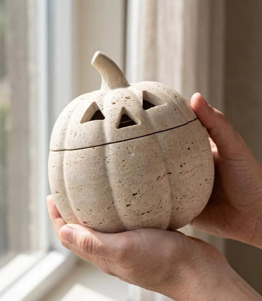 The Best Neutral Halloween Decor for a Sophisticated Spooky Home - Neutral Halloween Decorating Ideas For A Minimalist Fall Home