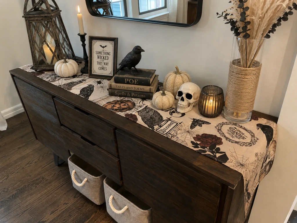 Neutral Halloween Decorating Ideas For An Elegant Home - The Best Neutral Halloween Decor for a Sophisticated Spooky Home