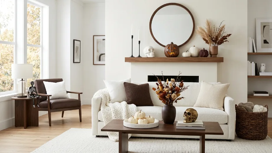 The Best Neutral Halloween Decor for a Sophisticated Spooky Home - The Best Neutral Halloween Decor for a Sophisticated Spooky Home