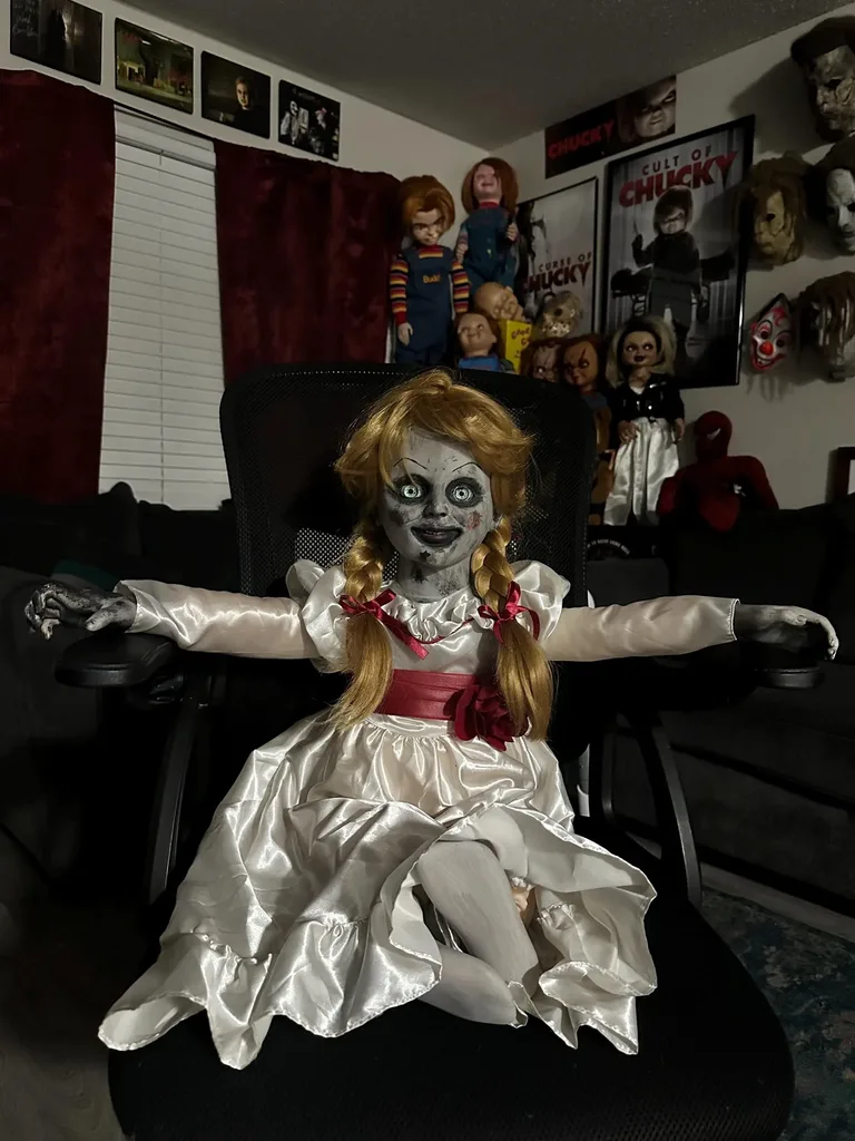 Annabelle Custom Made Doll - Halloween Doll Decor Ideas That Are Creepy in the Best Way